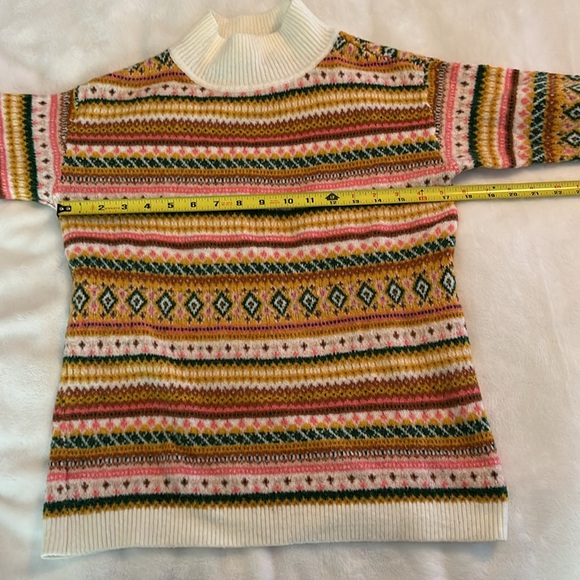 Talbots mock turtleneck sweater - Picture 5 of 6